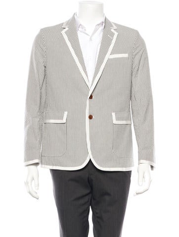 Maison Kitsuné Seersucker Jacket