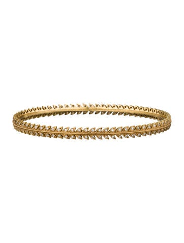 Cathy Waterman Laurel Leaf Bangle