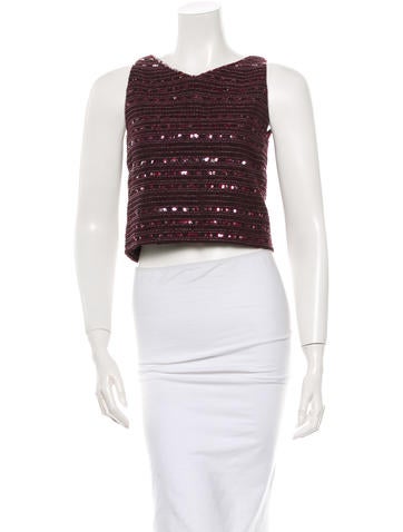 Chanel Sequin Top