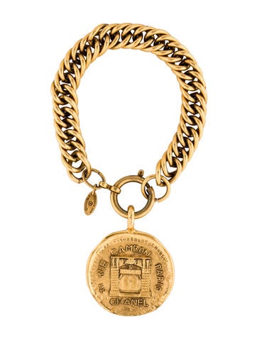 Chanel Medallion Charm Bracelet