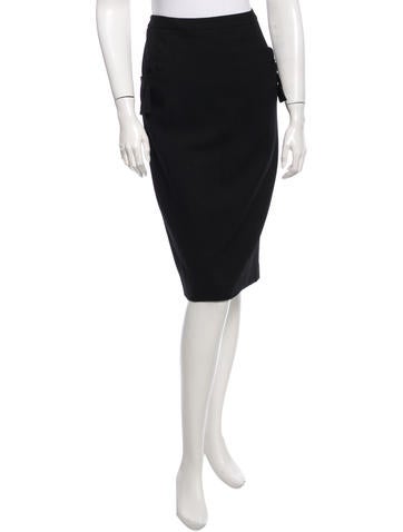 Christian Dior Wool Skirt