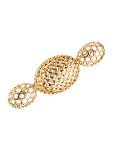 Christian Dior Woven Brooch
