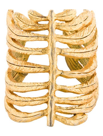 Christian Lacroix Roman Leaves Cuff