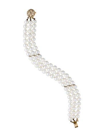 Multi-Strand Pearl Bracelet