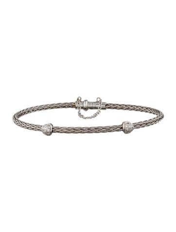 18K Pave Bangle