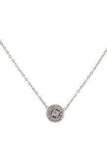 Round Diamond Necklace Round Diamond Necklace
