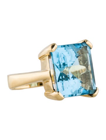 Blue Topaz Ring
