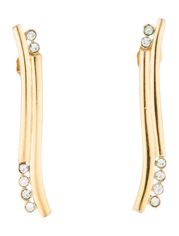 Givenchy Crystal Drop Earrings