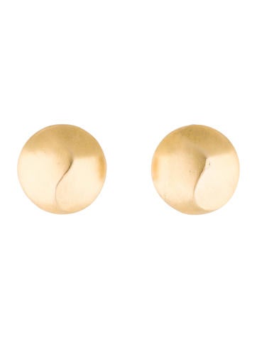 Givenchy Sculptural Brushed Earrings