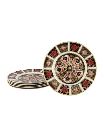Royal Crown Derby Bread and Butter Plates