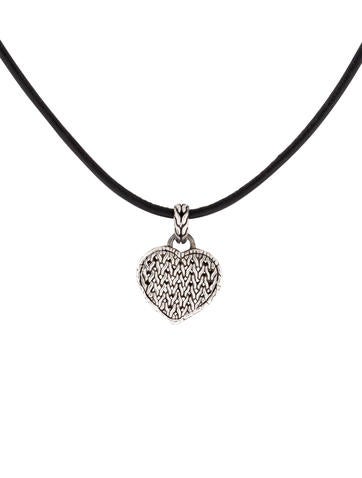 John Hardy Heart Pendant Necklace