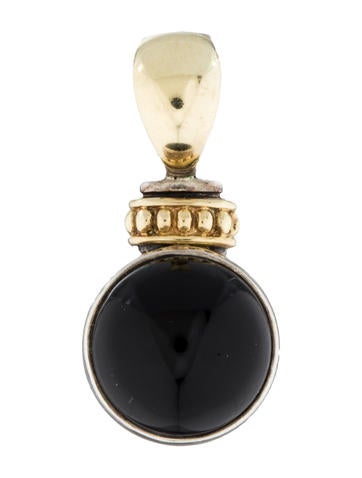 Lagos Caviar Onyx Pendant