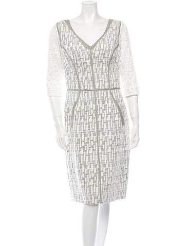 Lela Rose Lace Dress