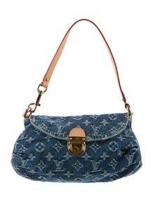 Louis Vuitton Denim Mini Pleaty Louis Vuitton Denim Mini Pleaty