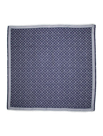 Louis Vuitton Monogram Denim Shawl