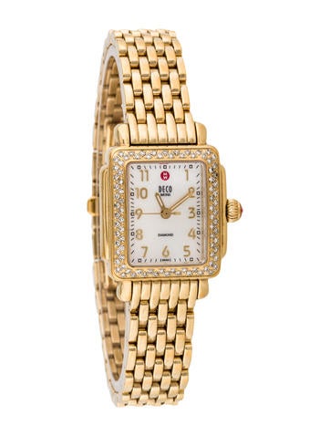 Michele Diamond Deco Mini Watch