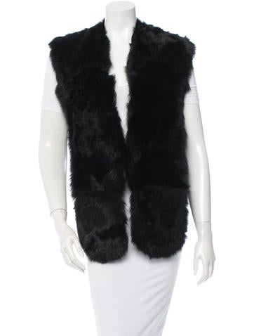 Vera Wang Fox Fur Vest
