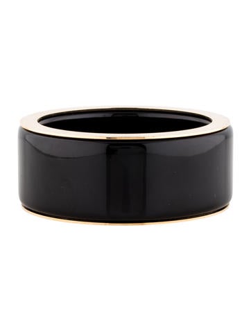 Ben Amun Wide Black Resin Bangle