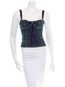 D&G Denim Bustier D&G Denim Bustier