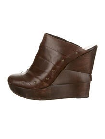 Diane von Furstenberg Wedge Clogs