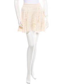 Diane von Furstenberg Tiered Silk Skirt