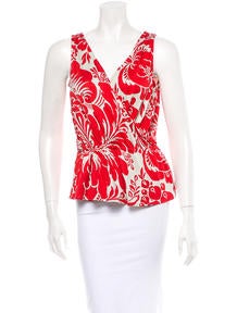 Diane von Furstenberg Silk Top