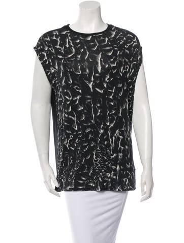 Helmut Lang Paneled Top