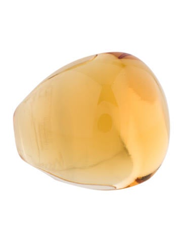 Lalique Orange Gourmande Cocktail Ring