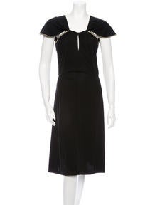 Yves Saint Laurent Dress w/... Yves Saint Laurent Dress w/...