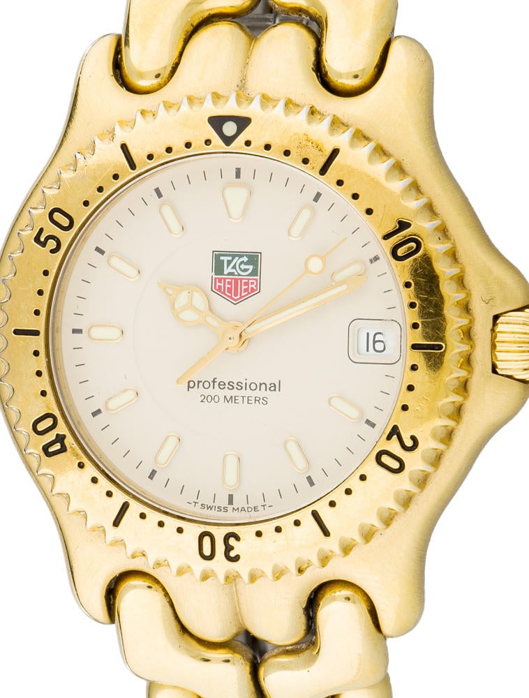Tag Heuer Gold Plate WG1130 Watch 0TA20004 The RealReal