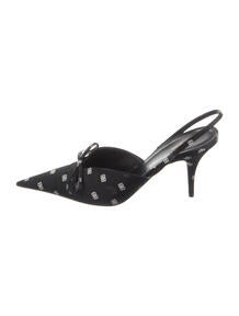 Knife BB Slingback Pumps Printed Slingback Pumps