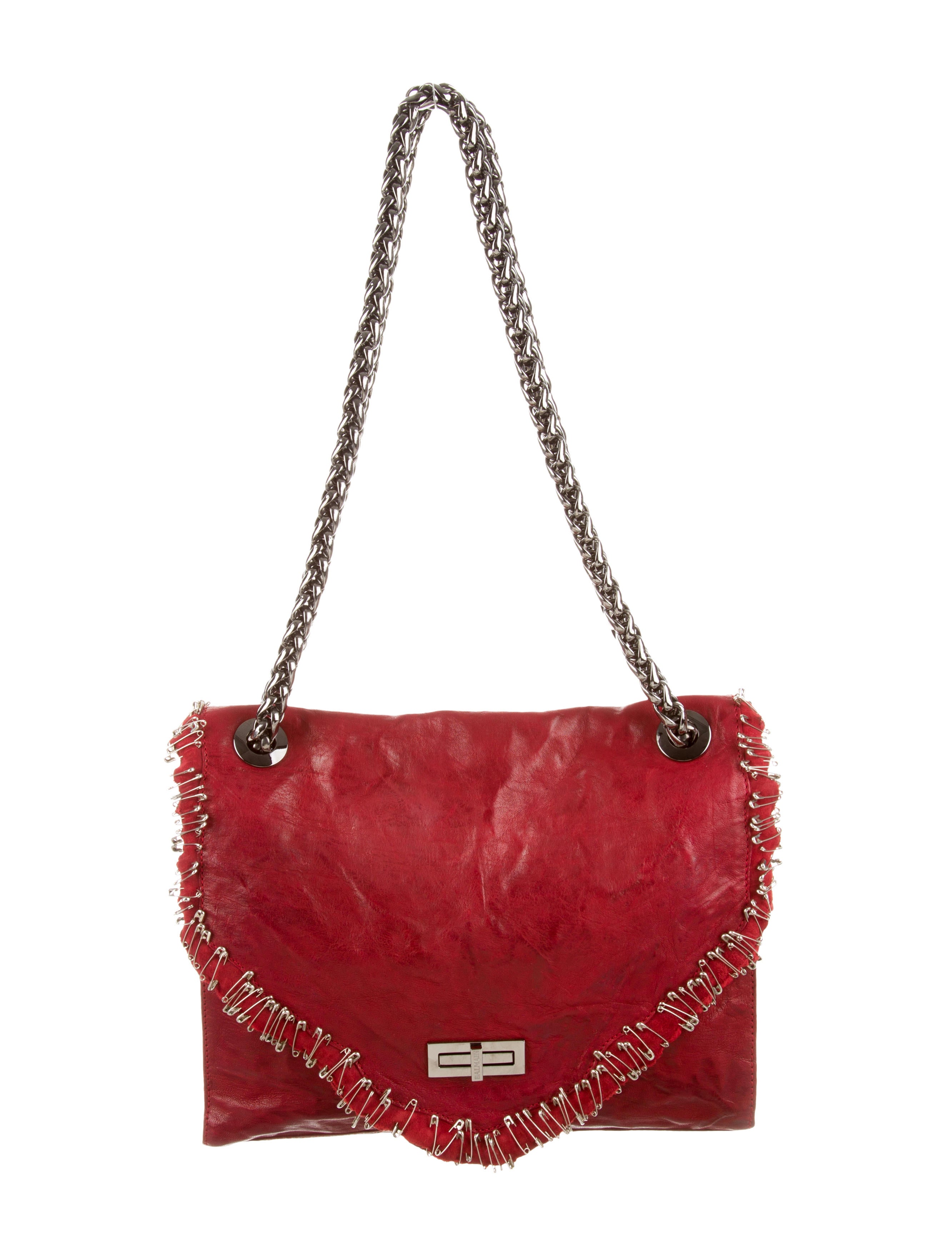 Chain Link Strap Handbags