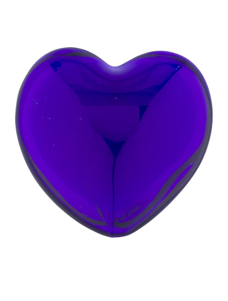 Baccarat Crystal Heart Paperweight Glassware BCC20098 The RealReal