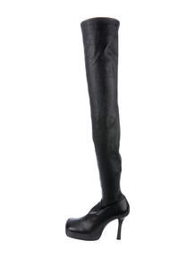 Bloc Leather Boots