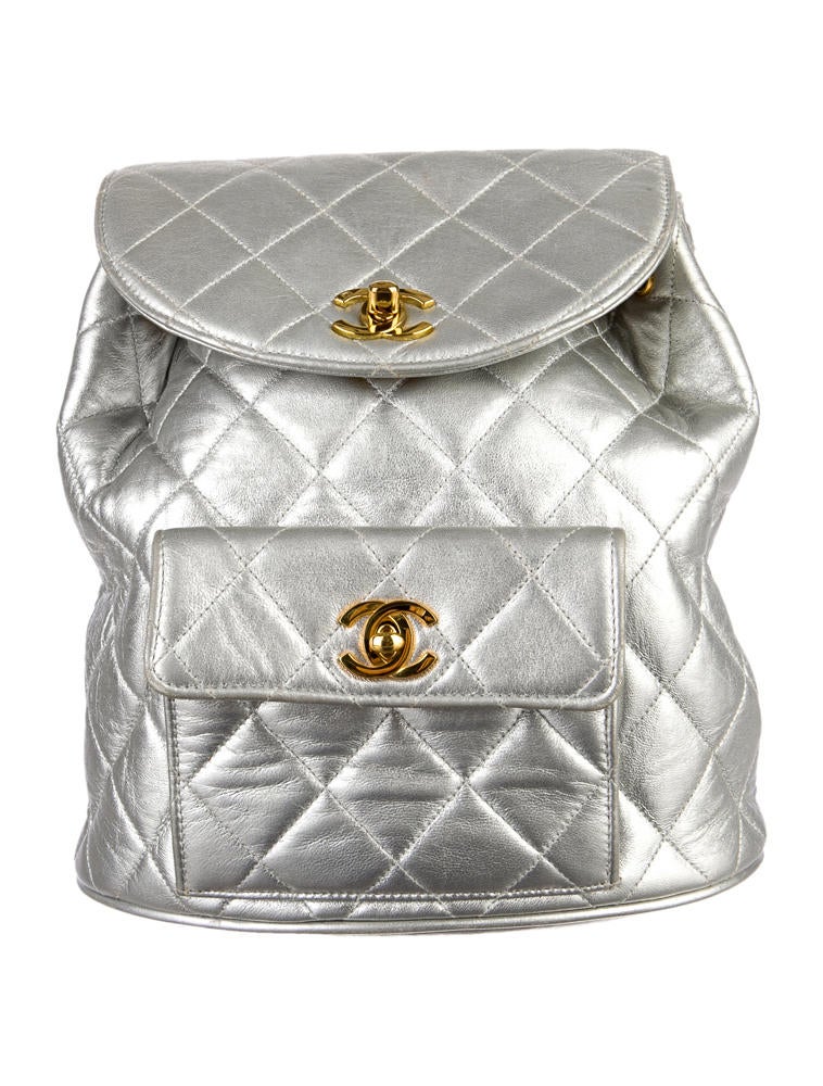 Chanel Metallic Backpack Handbags CHA28103 The RealReal