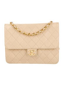 Vintage Classic Single Flap Bag