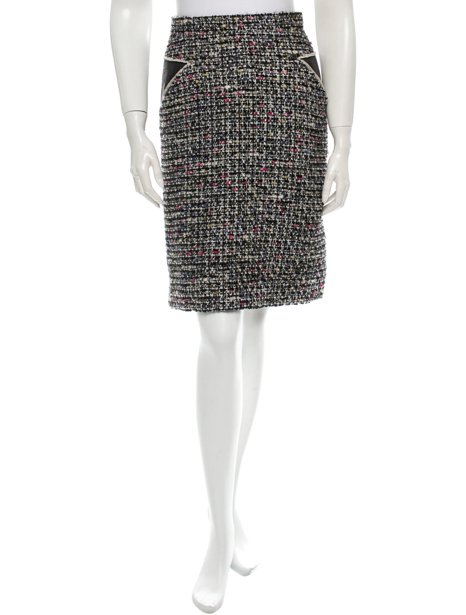 chanel shirt and skirt set