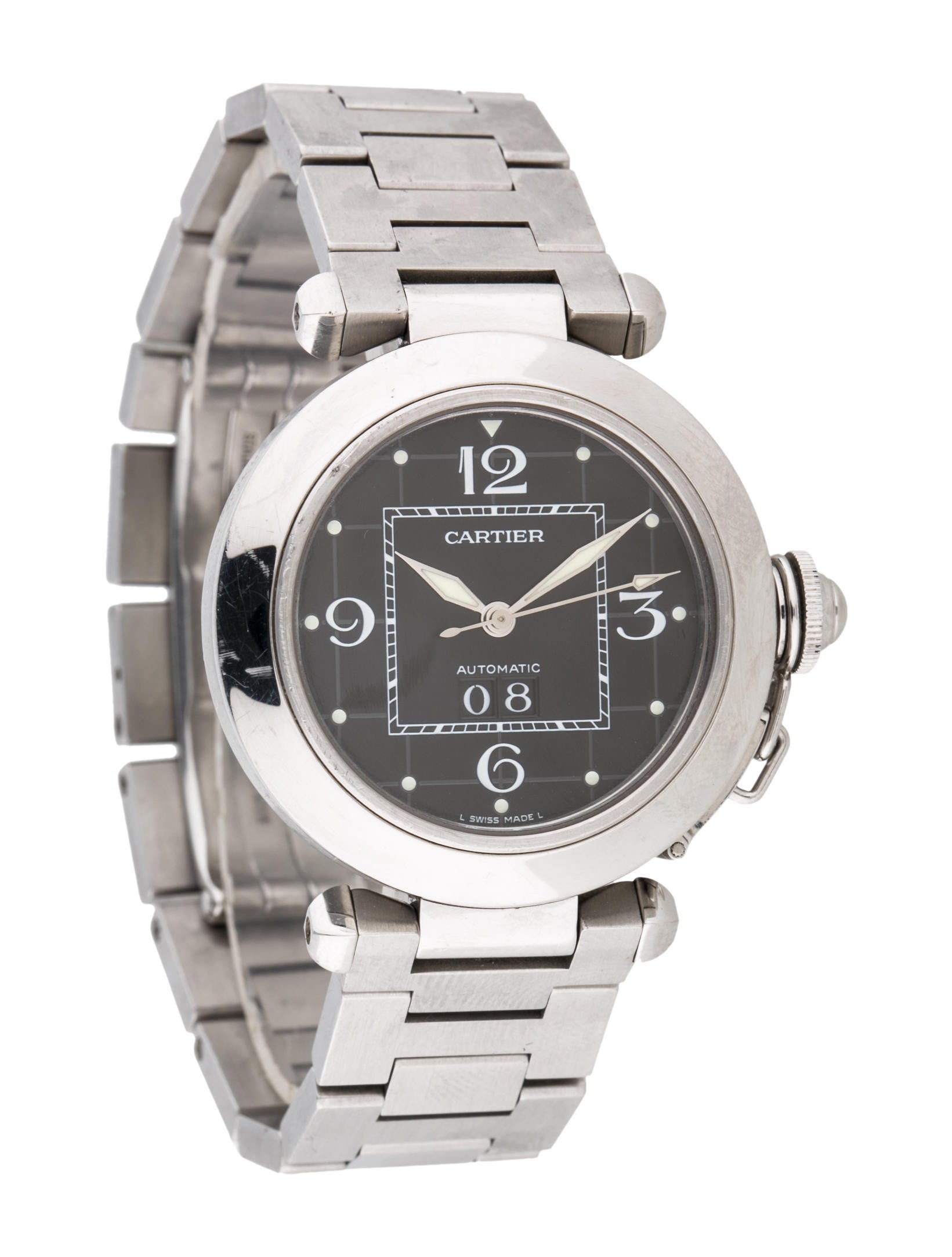 Cartier Automatic Pasha de Cartier Watch 2475 Fine Watches CRT22390