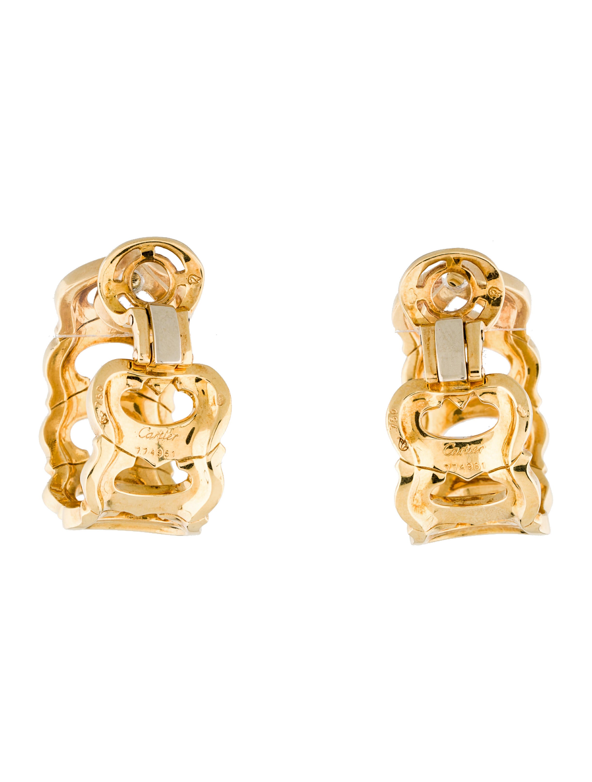 c de cartier earrings