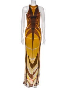 Printed Long Dress