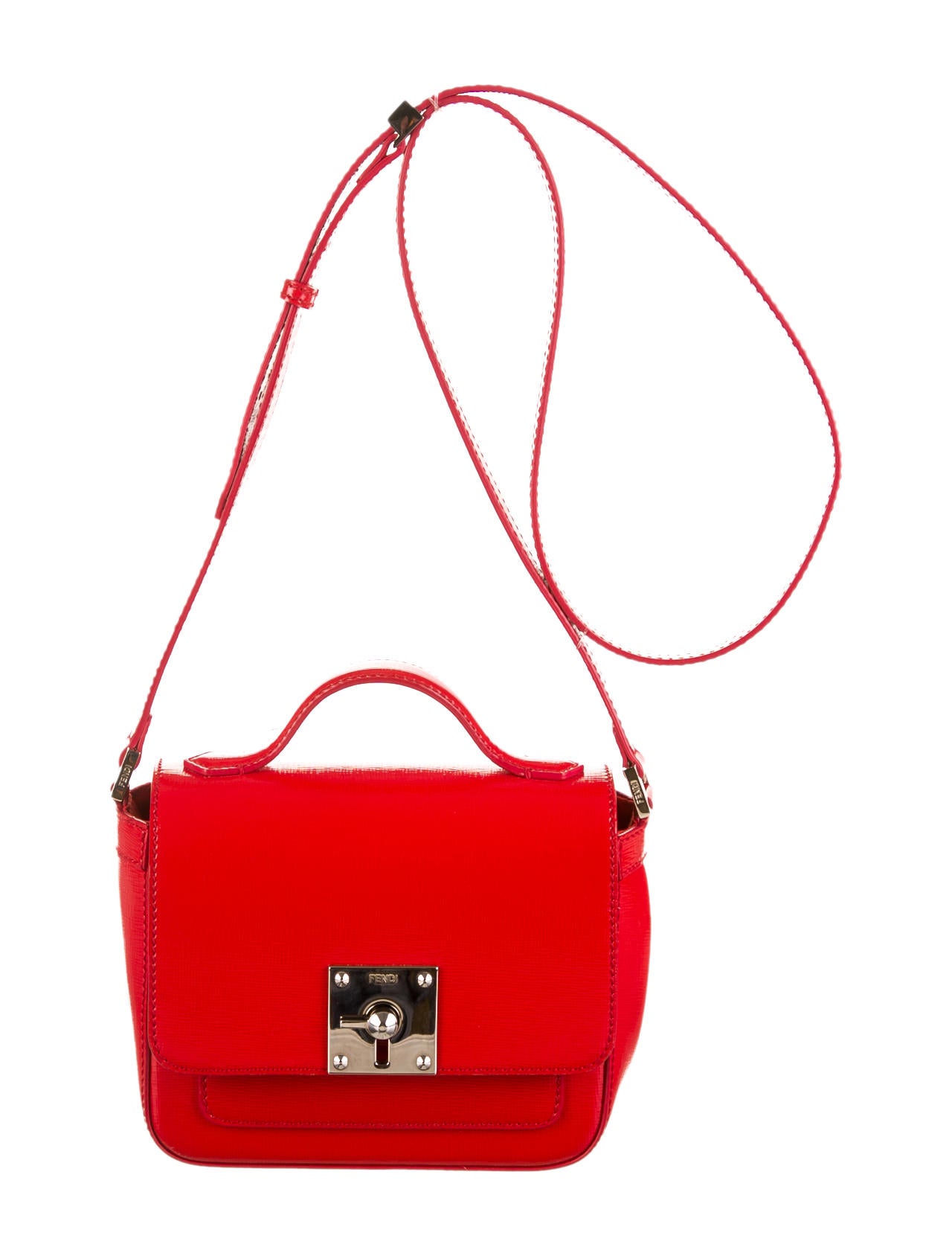 canvas Fendi satchel with silver-tone hardware, slit pocket under ... canvas Fendi satchel with silver-tone hardware, slit pocket under ...