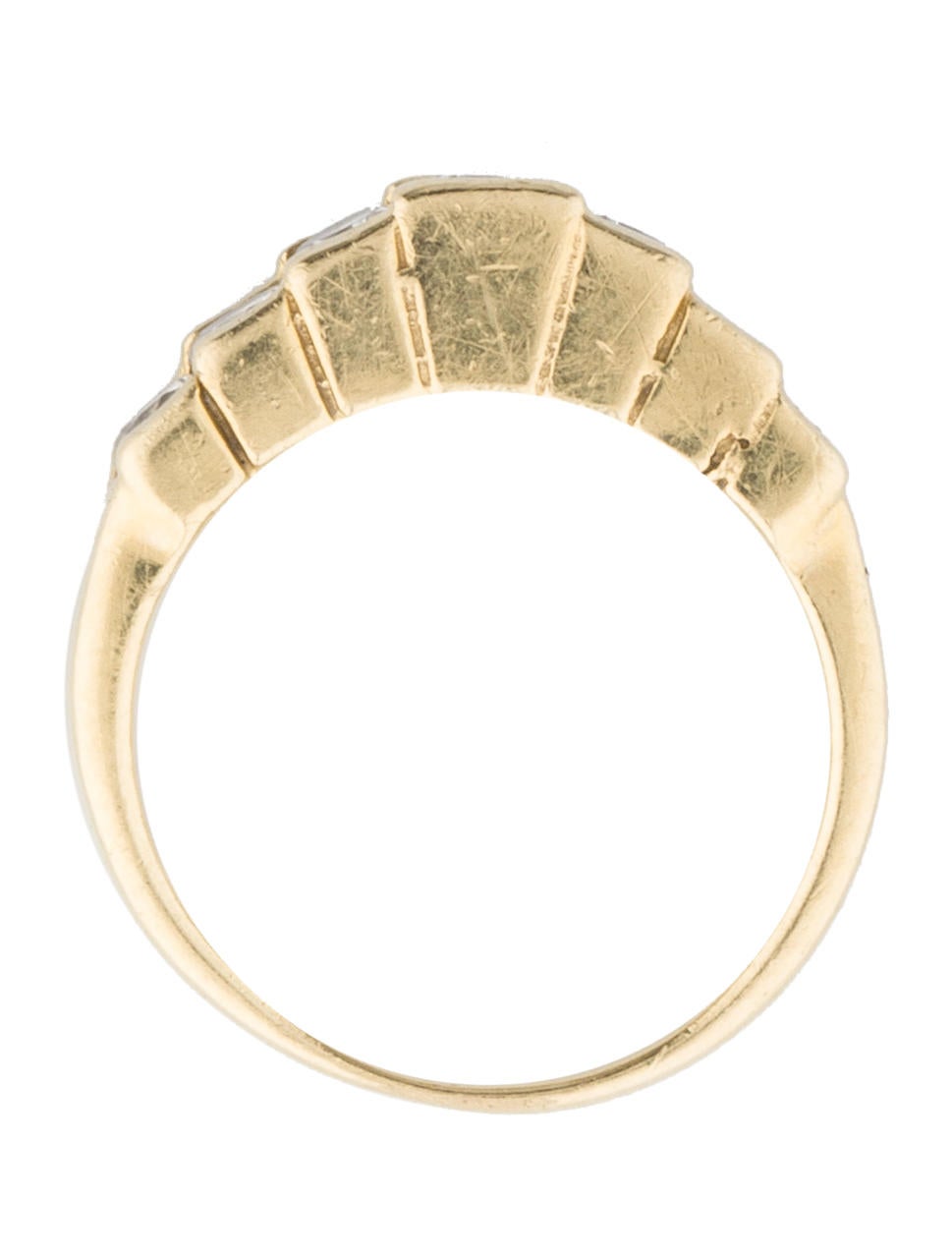 Diamond Pyramid Ring Rings FJR24837 The RealReal