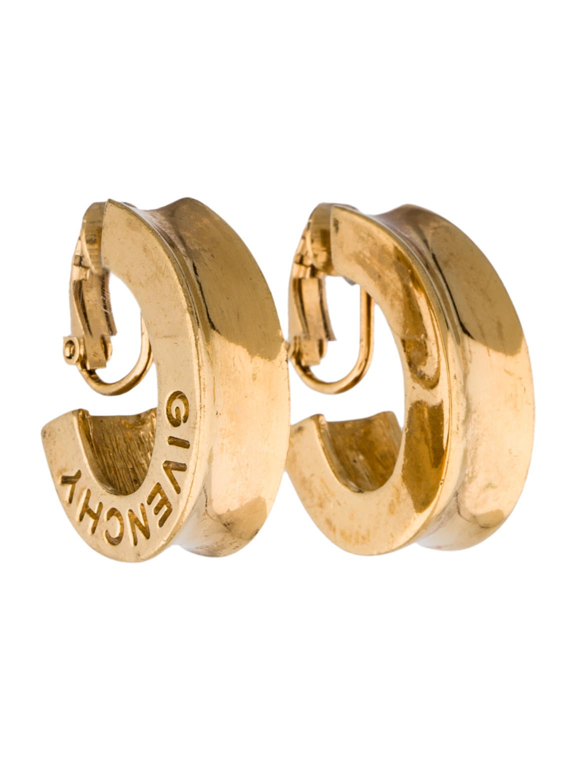 Givenchy JHook Hoop Earrings Jewelry GIV23951 The RealReal