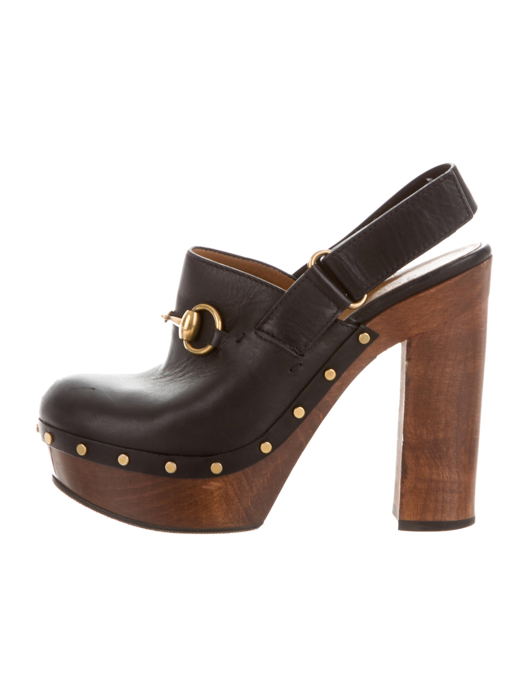 horsebit clogs