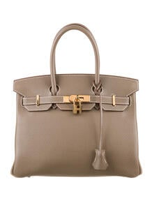 Etoupe Clemence Birkin 30