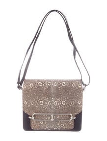 Alligator & Ombre Lizard Mini Sac Roulis 18
