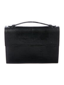 Embossed Leather Mini Bag