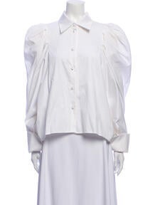 Long Sleeve Button-Up Top
