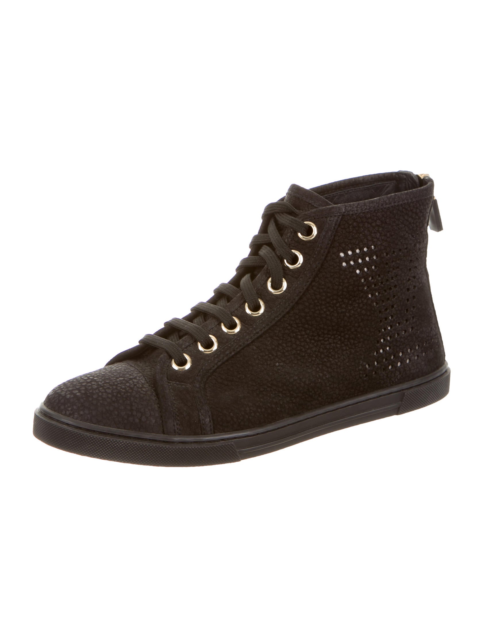 Louis Vuitton Suede High-Top Sneakers - Shoes - LOU69522 | The RealReal