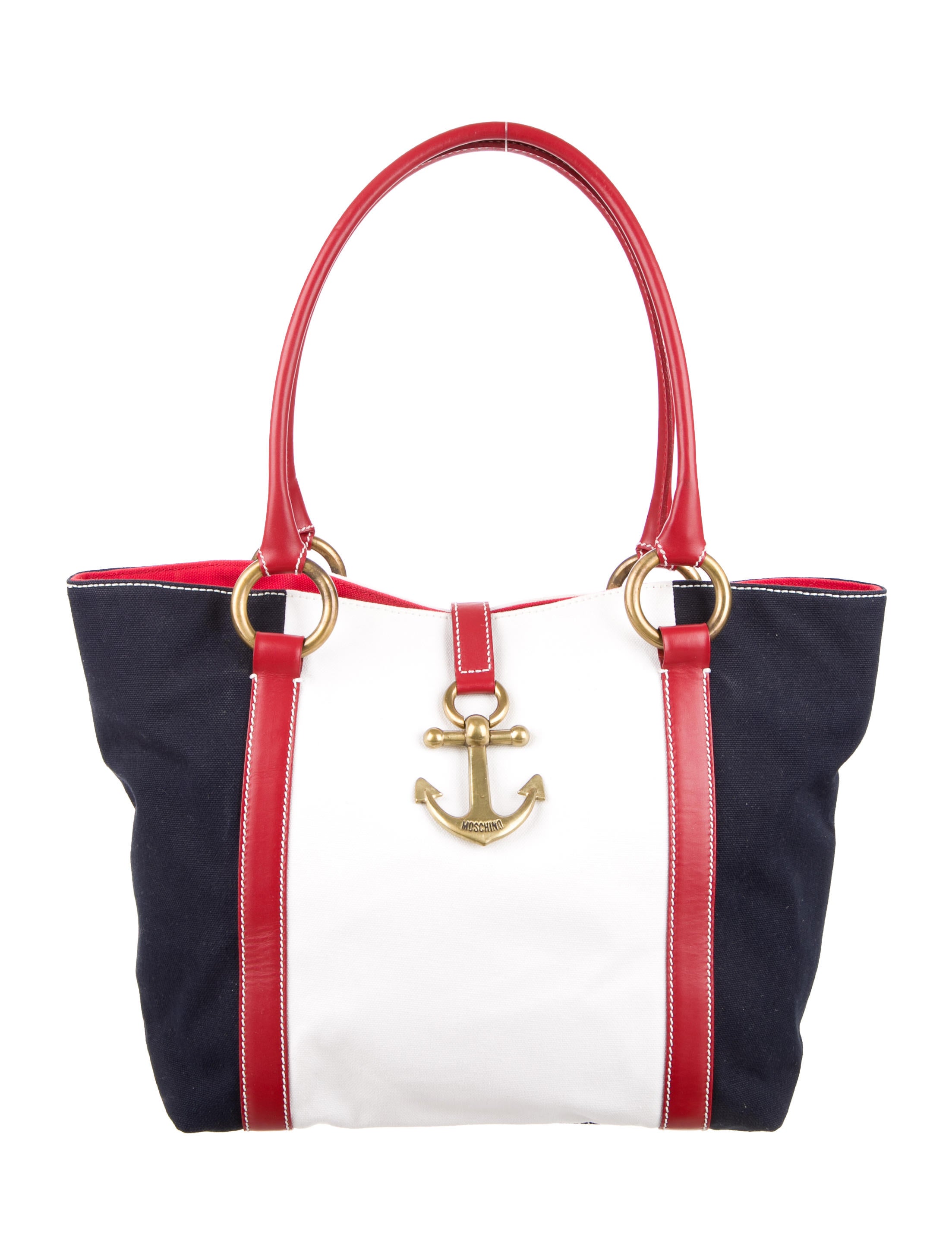 Moschino Canvas Rope Tote moschino striped canvas tote handbags mos23734 the Moschino Canvas Rope Tote moschino striped canvas tote handbags mos23734 the